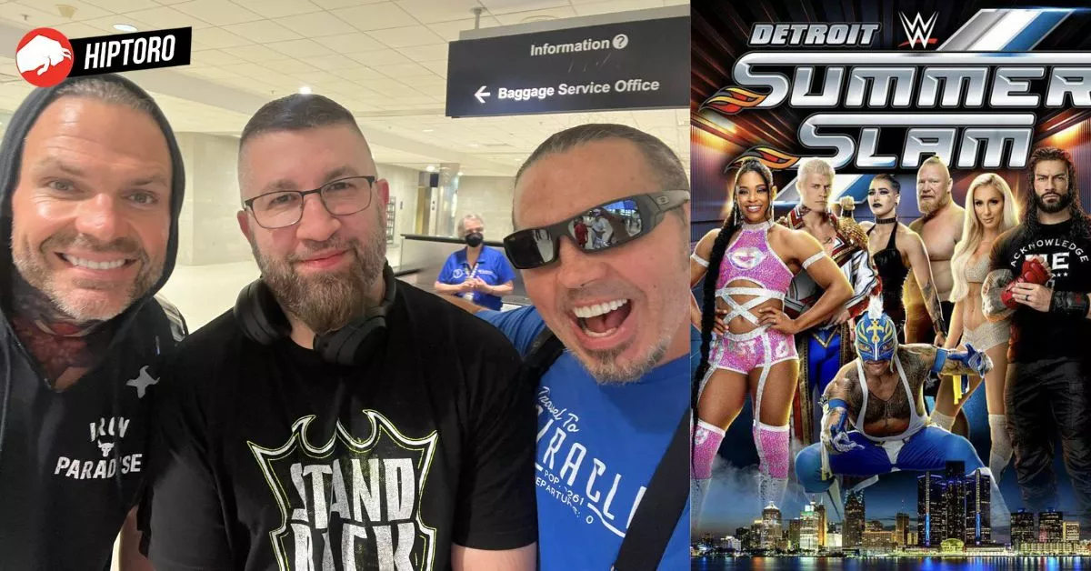 'The Hardy Boyz' Spotted With WWE Legend Shane Helms 'The Hurricane' Days Before SummerSlam 2023