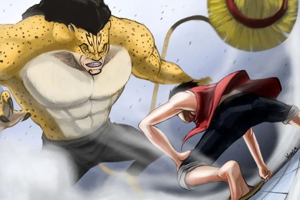 Luffy vs Lucci