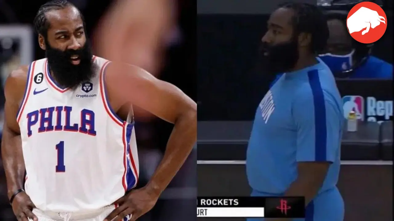 NBA News Did James Harden wear a fat suit to get traded Will he do the same again to part ways with the Philadelphia 76ers