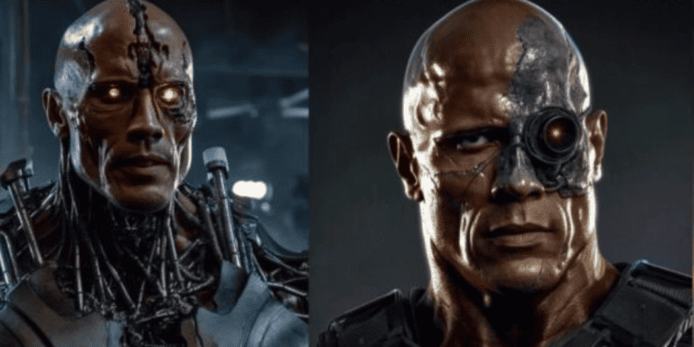 Is The Rock Set to Replace Arnold Schwarzenegger in the Terminator Series? Stunning AI Art Drops Hints