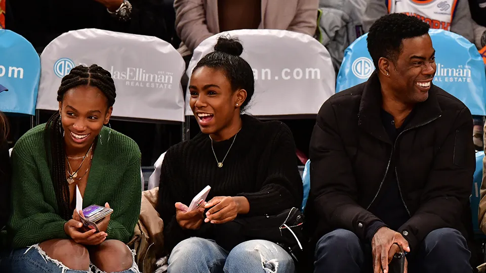 Chris Rock with kids