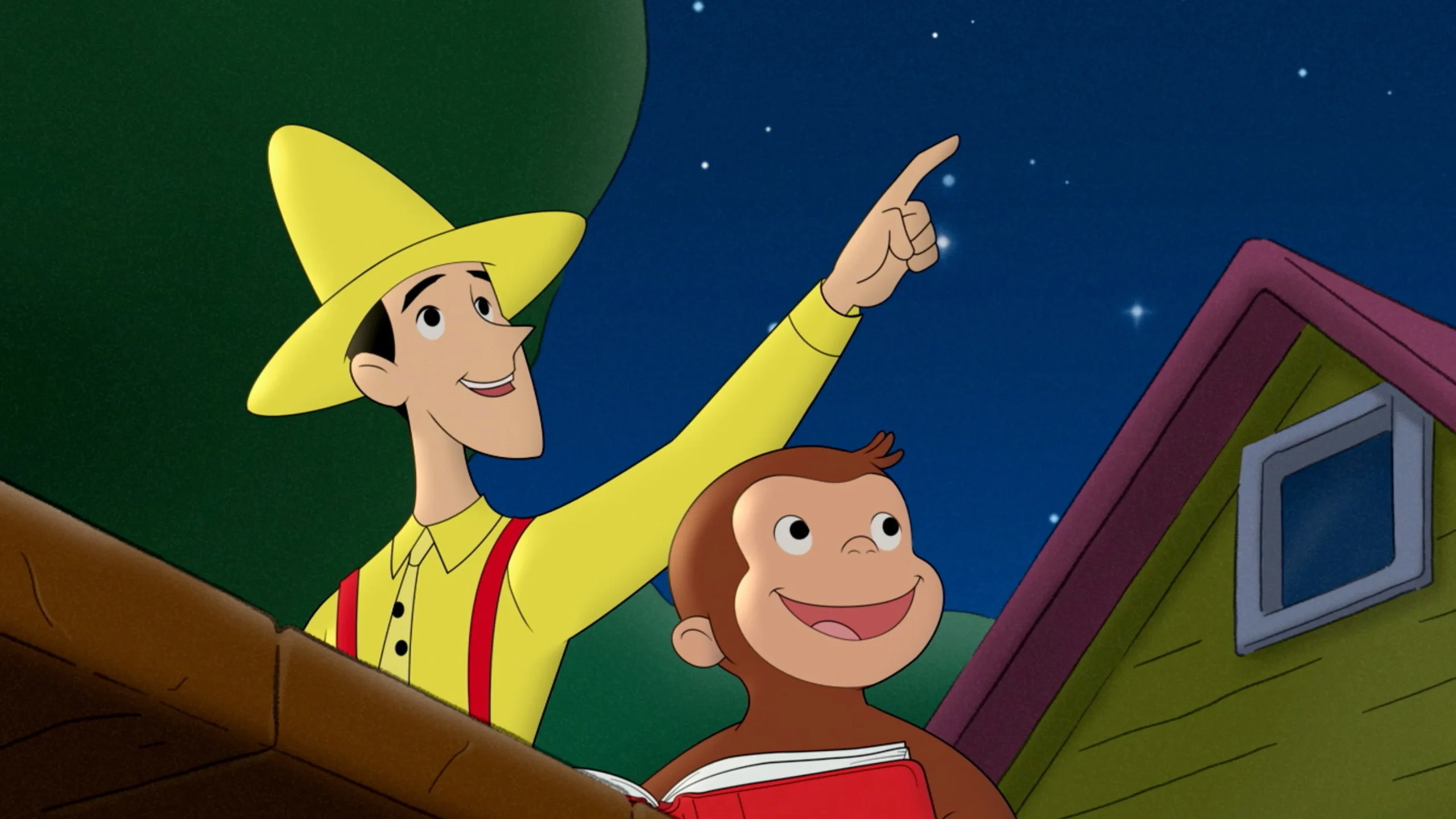 curious George and yellow hat