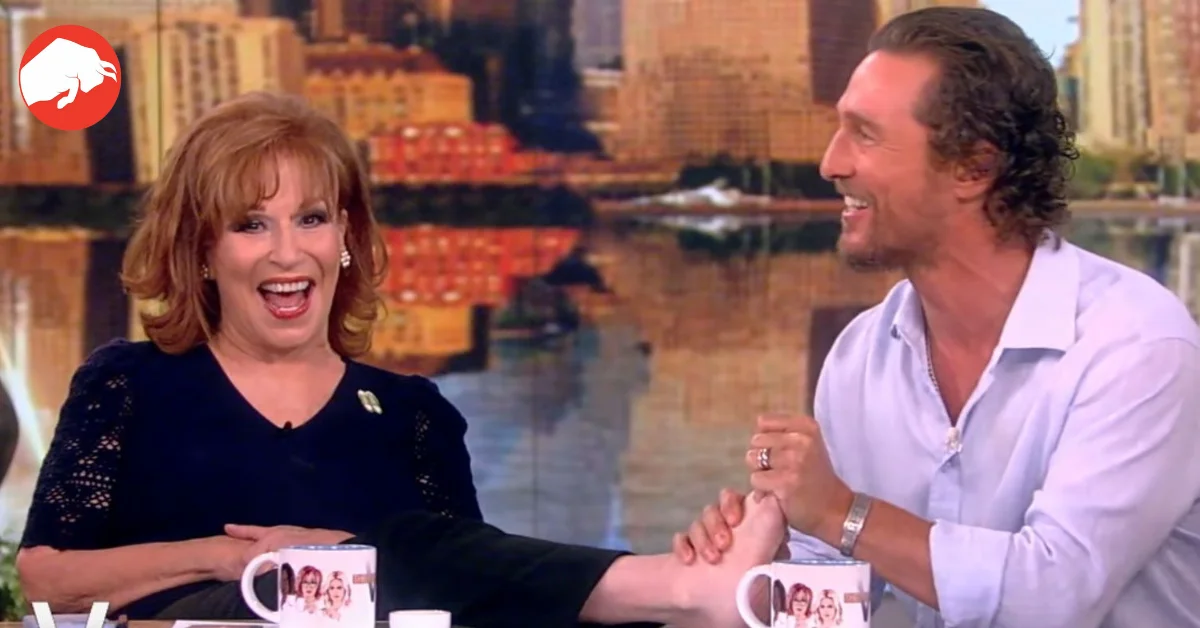 Matthew McConaughey Reprises Viral Foot Rub on 'The View' with Joy Behar