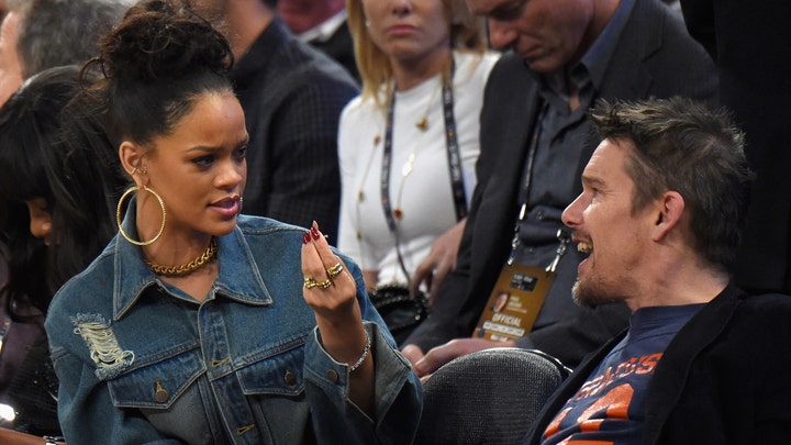 Ethan Hawke and Daughter Maya Laugh Off His Viral Rihanna Flirting Moment: From NBA Courtside to Family Inside Jokes