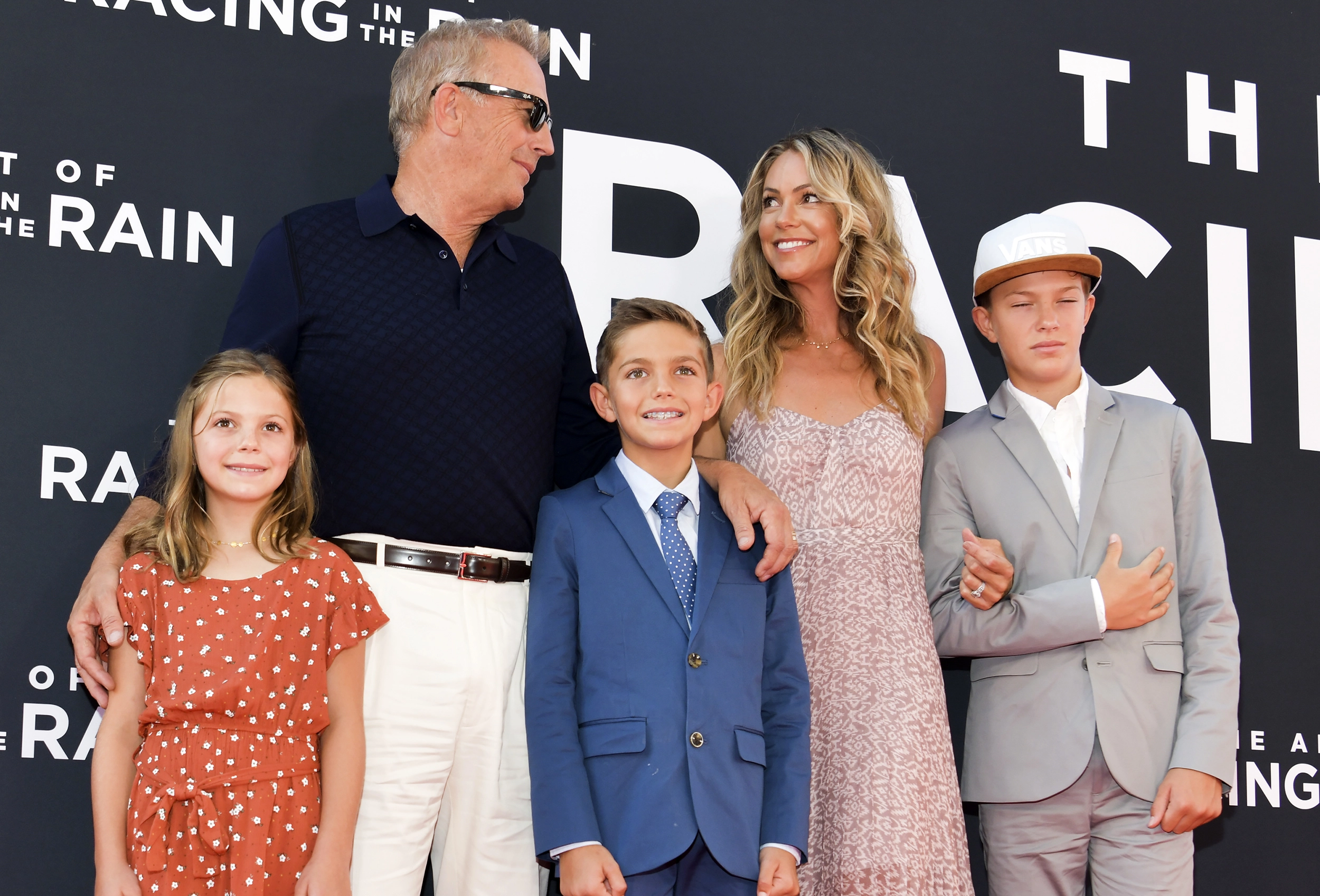 Kevin Costner kids