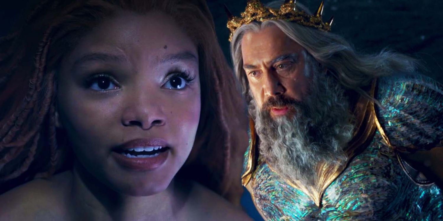 Javier Bardem's King Triton in The Little Mermaid 2023: How the Character Got a Fresh, Emotional Makeover