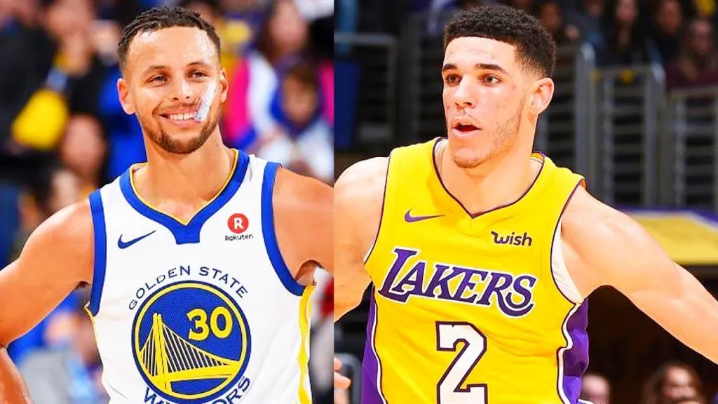 Stephen Curry vs Lonzo Ball