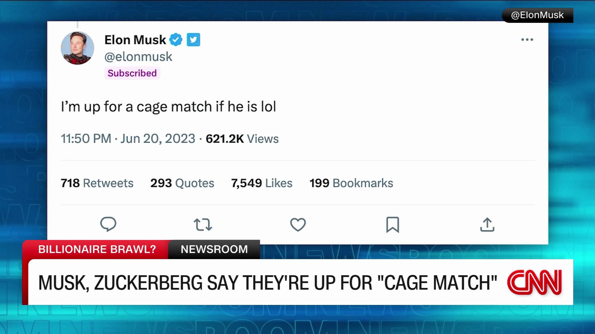 The whole drama started online with this reply by Musk to a guy
