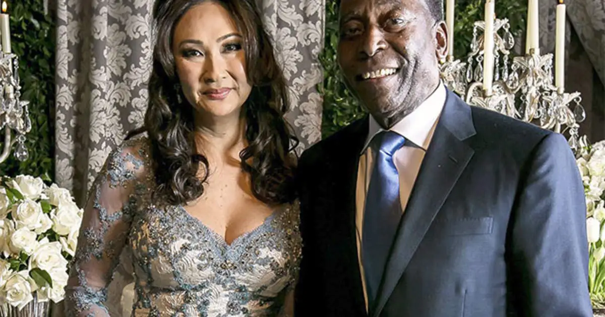 Marcia Aoki and Pele