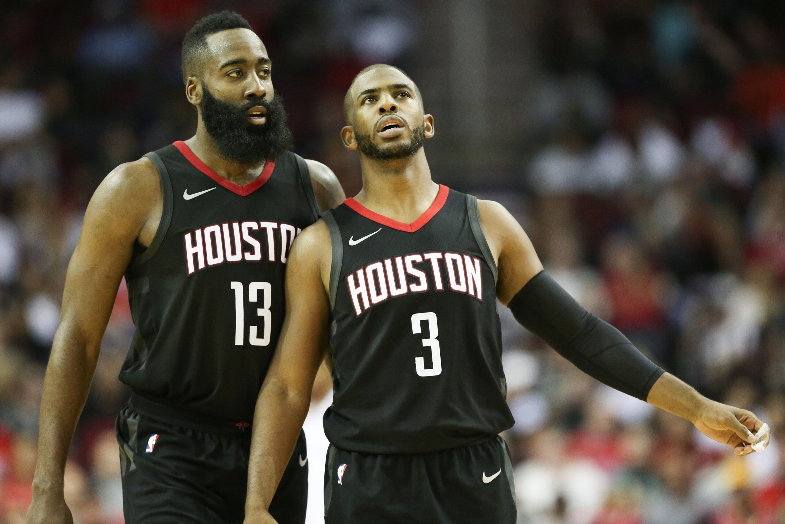 Chris Paul and James Harden