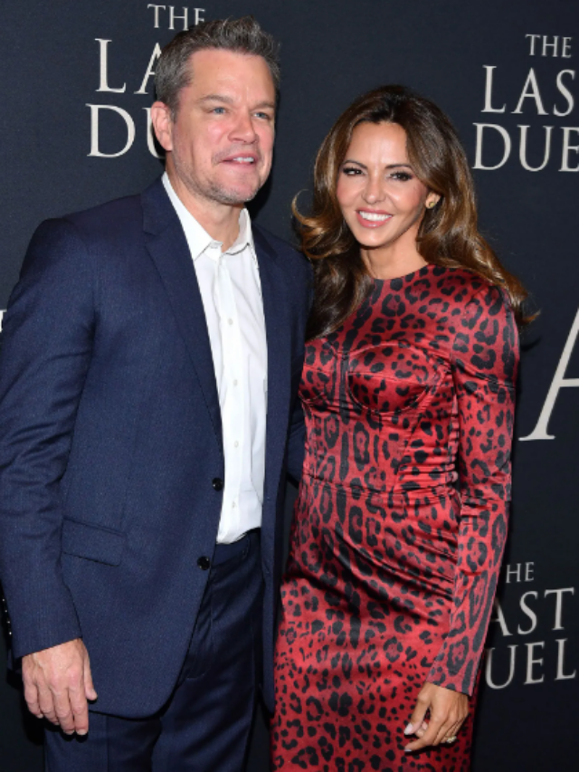 Matt Damon & Luciana