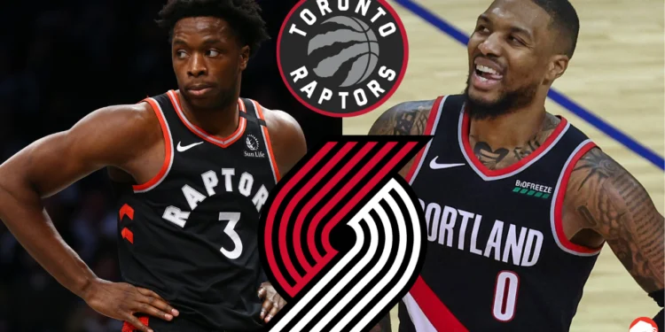 Portland Trail Blazers' Persistent Pursuit of OG Anunoby as Damian Lillard Toronto Raptors NBA Trade Rumors Gains Momentum