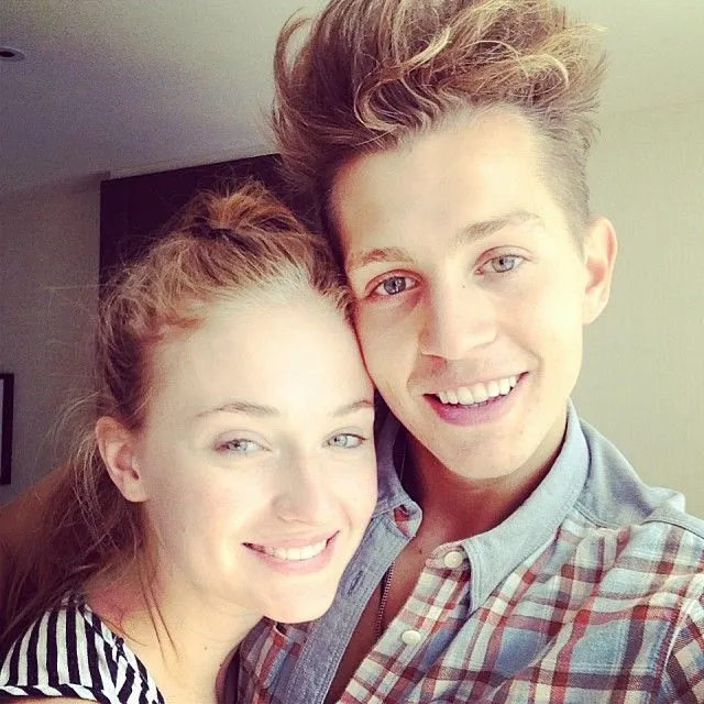 Sophie turner and James mcvey 