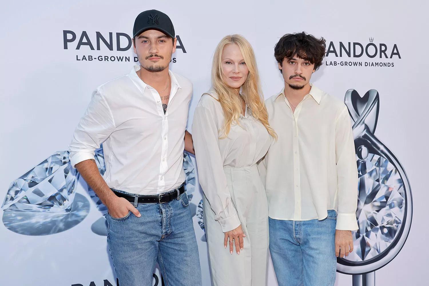 Pamela Anderson and Sons Shine at Pandora Event: Why Buying Your Own Diamonds is the Ultimate Power Move