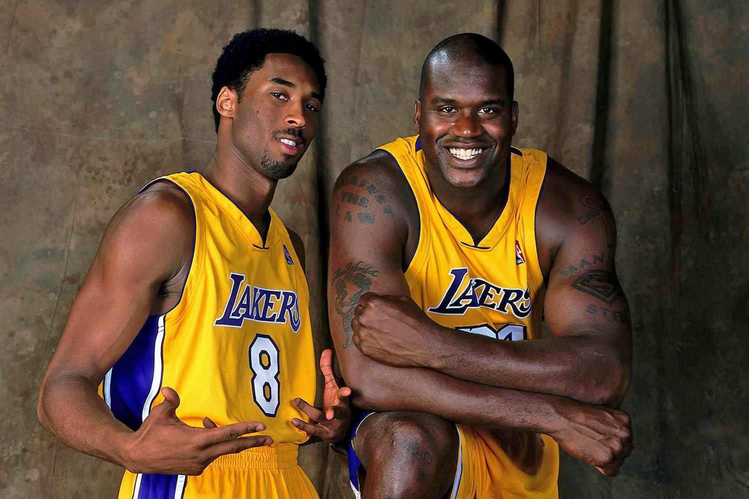 Kobe Bryant and Shaquille O’Neal