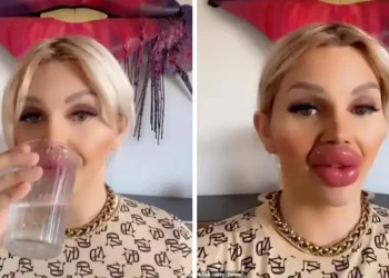 Woman With 30ml Lip Filler Finds It Difficult To Eat And Drink