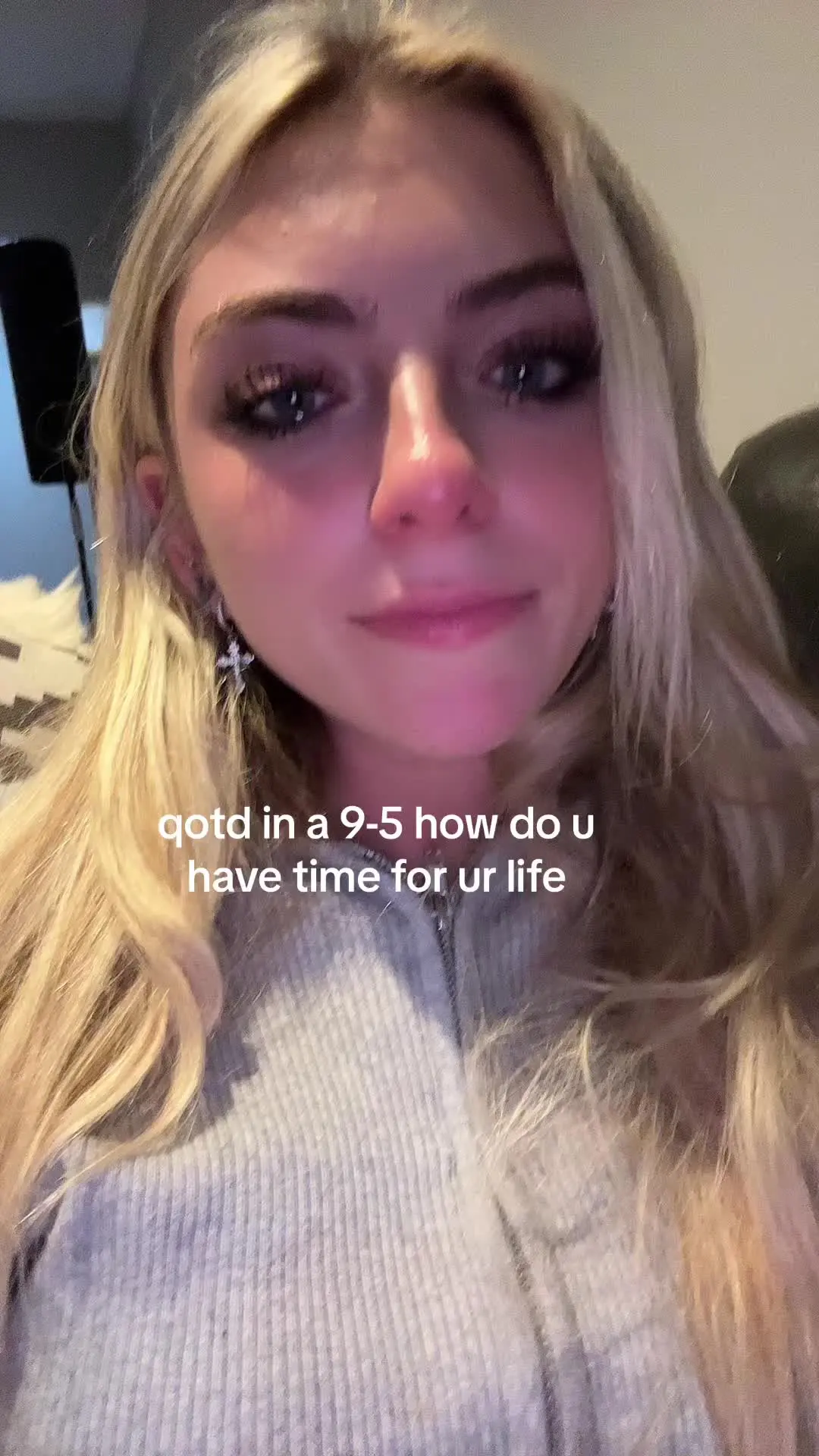 A Famous TikToker Cries After Her First Shift At A 9 To 5 Job