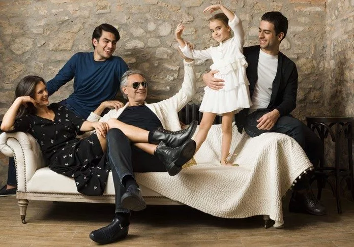 Andrea Bocelli family