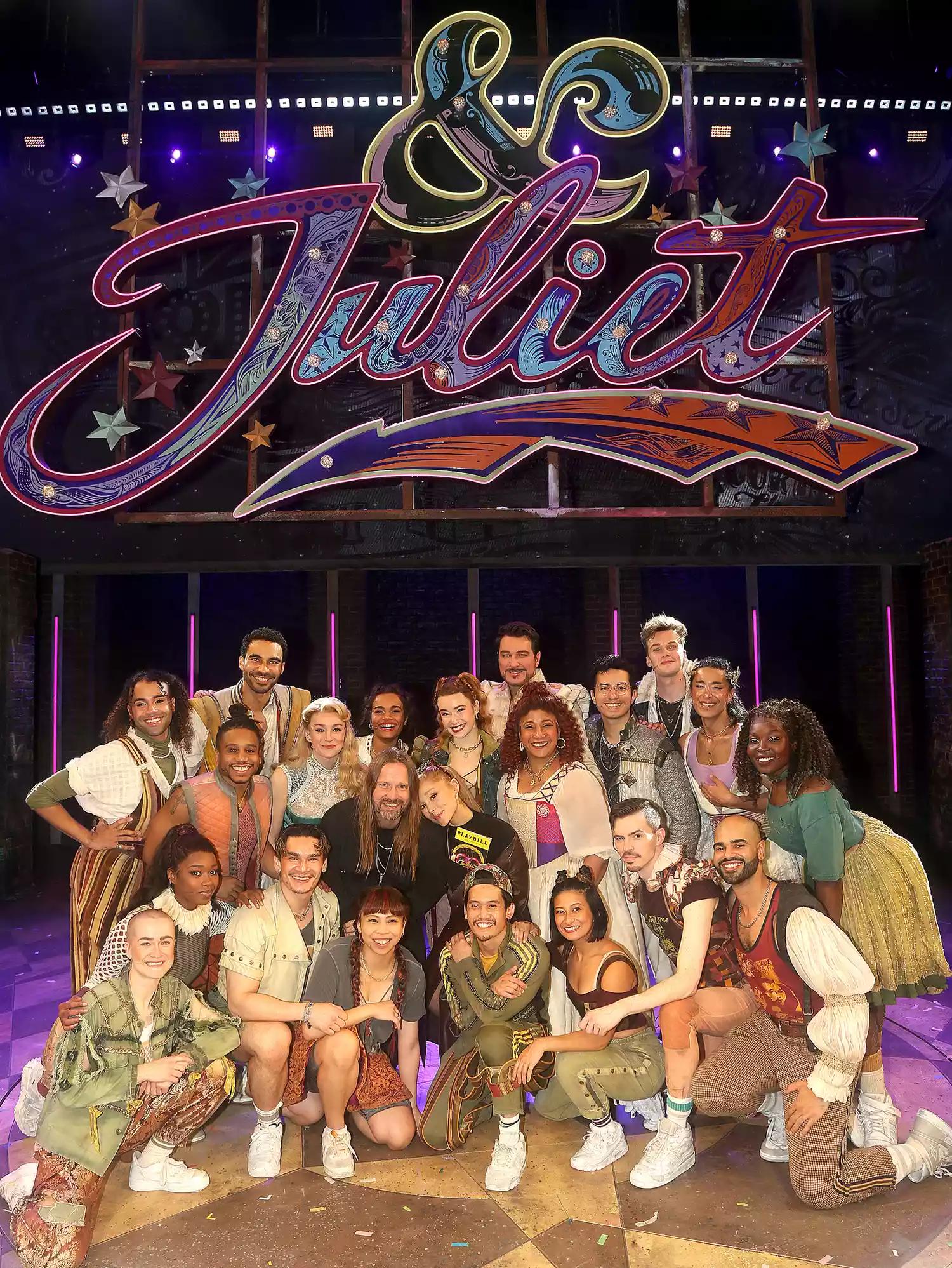 Ariana Grande's Sweet Broadway Return: Behind the Scenes of & Juliet Musical Featuring Her Hits!