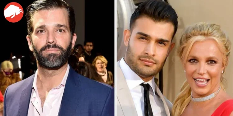 Sam Asghari Defends Britney Spears on Instagram Amid Divorce Drama and Donald Trump Jr.'s Meme Controversy