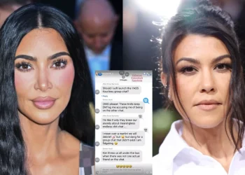 Kourtney Kardashian Debunks Kim's Secret Chat Allegations: A New Chapter in Kardashian Drama Unfolds!