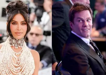 Kim Kardashian and Tom Brady Share Laughs in a Friendly Bidding Duel for a Luxurious Painting at Charity Event