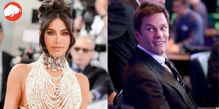 Kim Kardashian and Tom Brady Share Laughs in a Friendly Bidding Duel for a Luxurious Painting at Charity Event