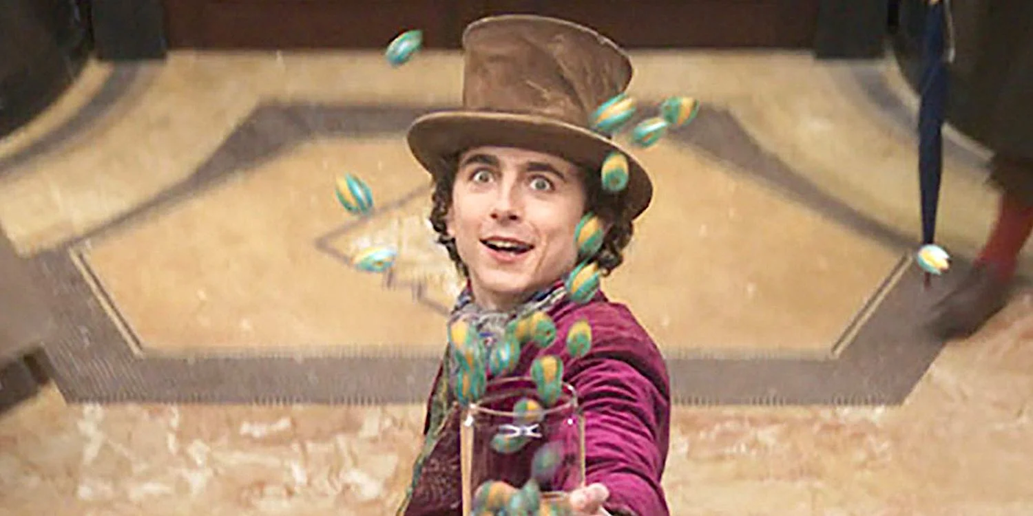 Why Aren't We Hearing Timothée Chalamet's Much-Praised Voice in the New Wonka Trailers?