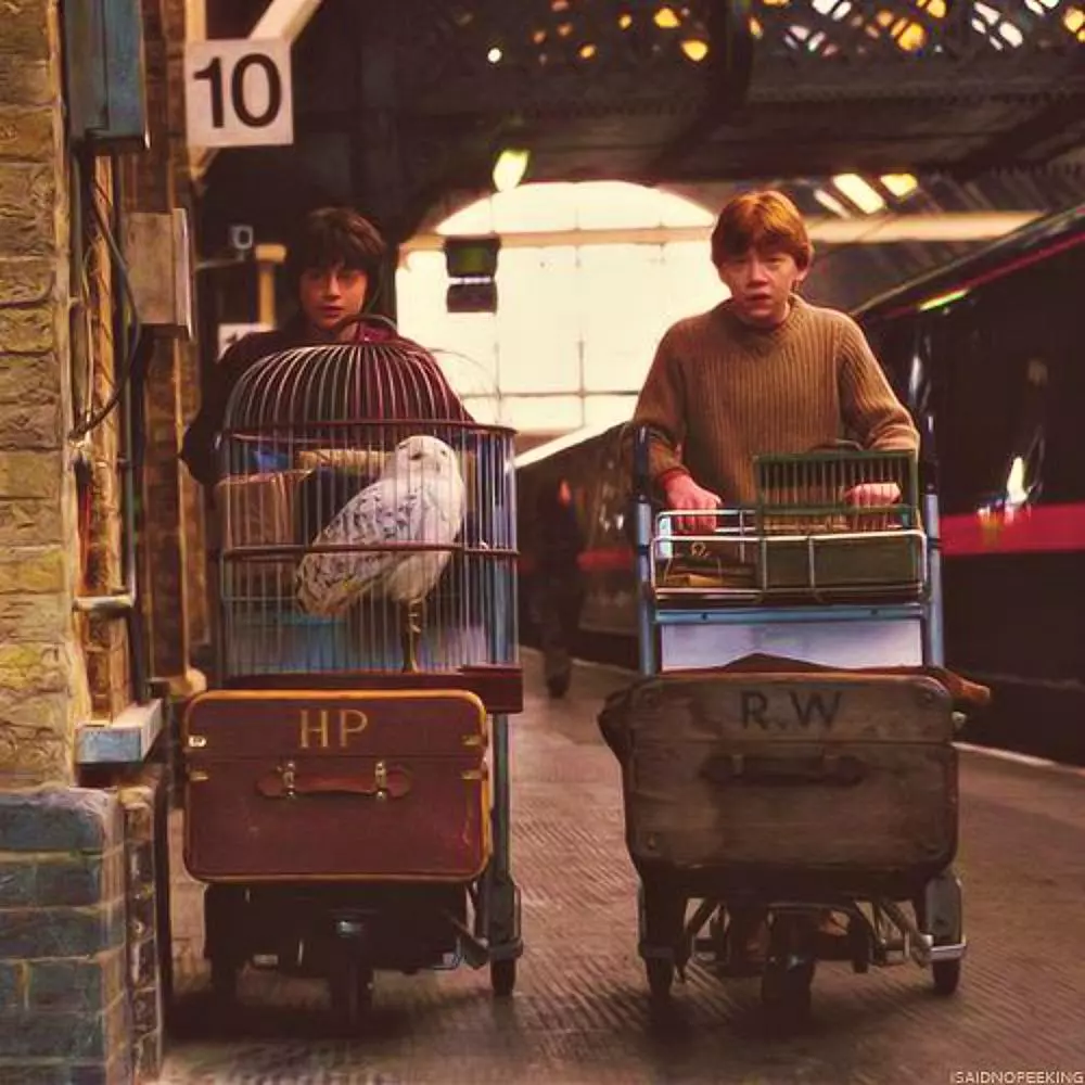 Harry Potter, Kings Cross station