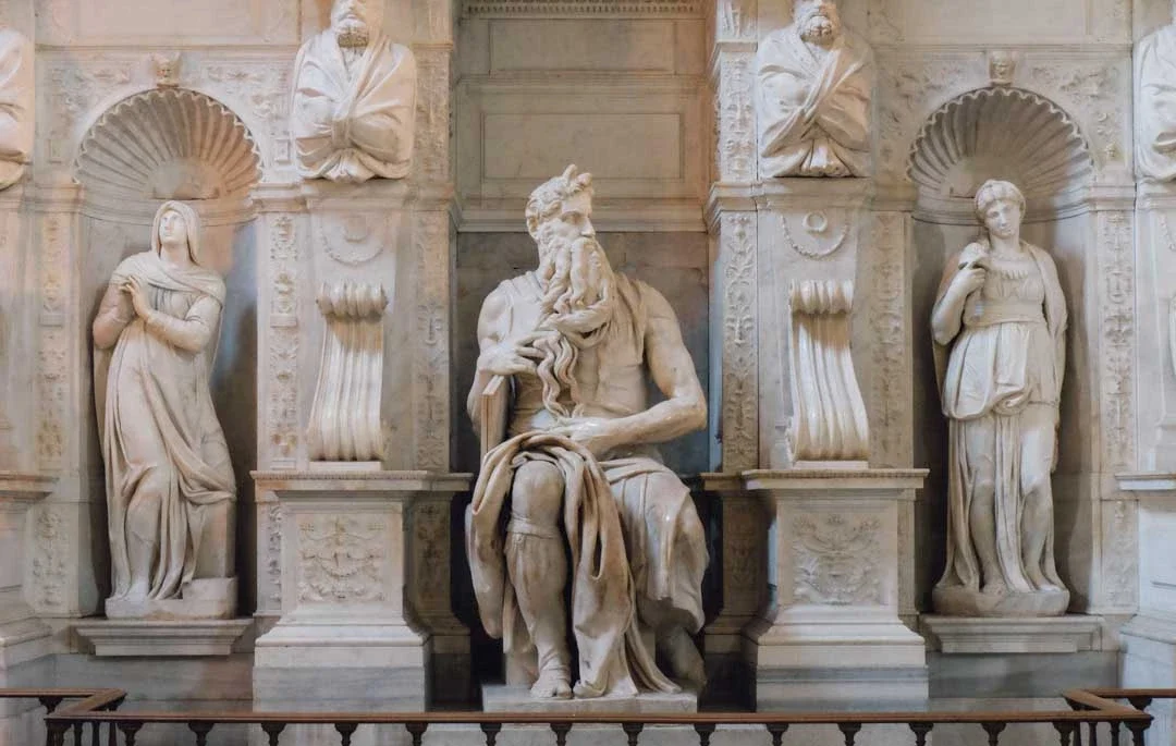 Michelangelo sculpture, Moses