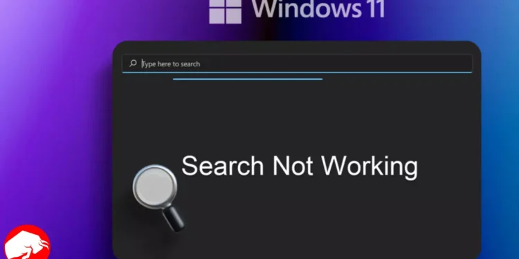 How to Solve Windows 11 or 10 Search Bar Not Working? Troubleshooting and Easiest Fixes [GUIDE]