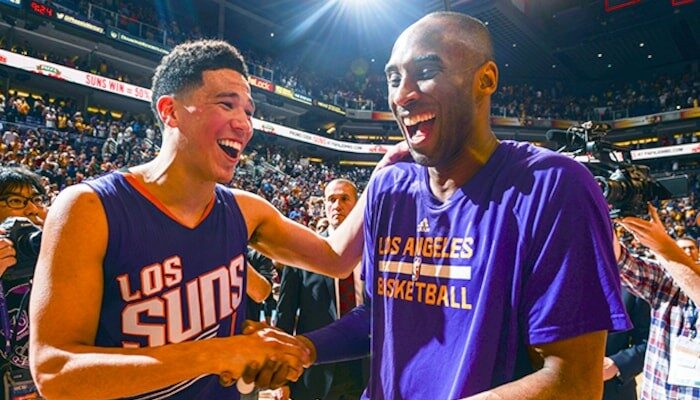 devin booker and kobe bryant