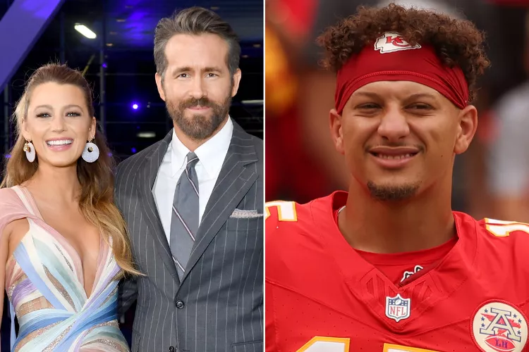 Blake Lively, Ryan Reynolds Celebrate with Patrick Mahomes Post-Victory!