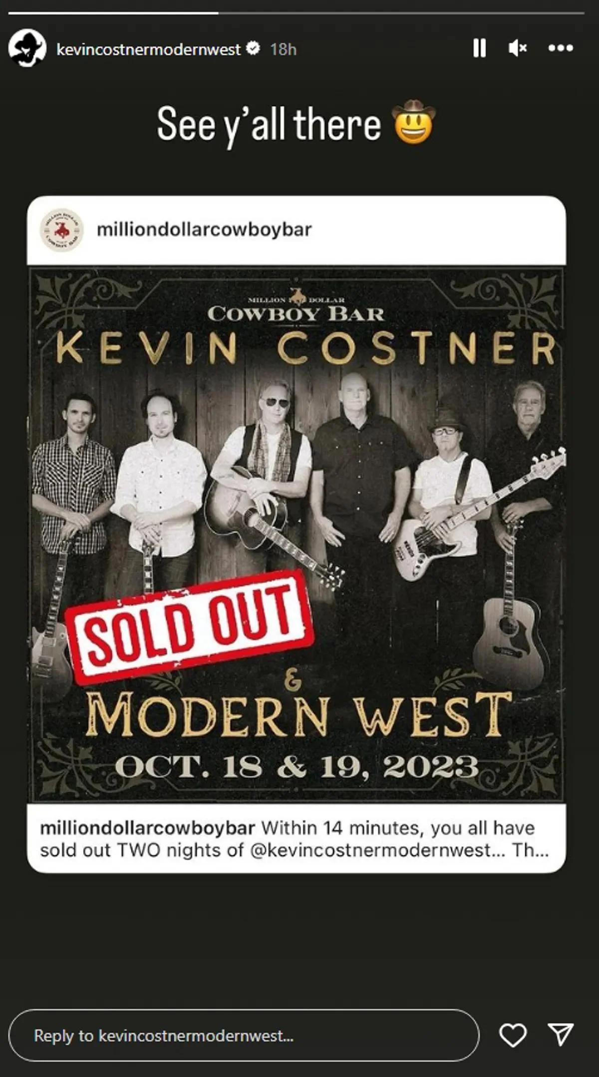 How Kevin Costner's Band Sold Out Shows in Minutes While Yellowstone Drama Heats Up