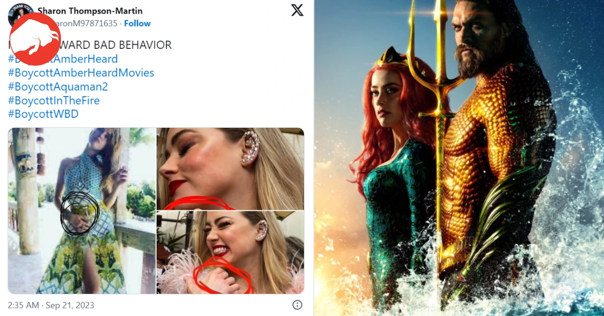 Fans Rally for 'Aquaman and the Lost Kingdom' Boycott Amid Amber Heard Drama What to Know