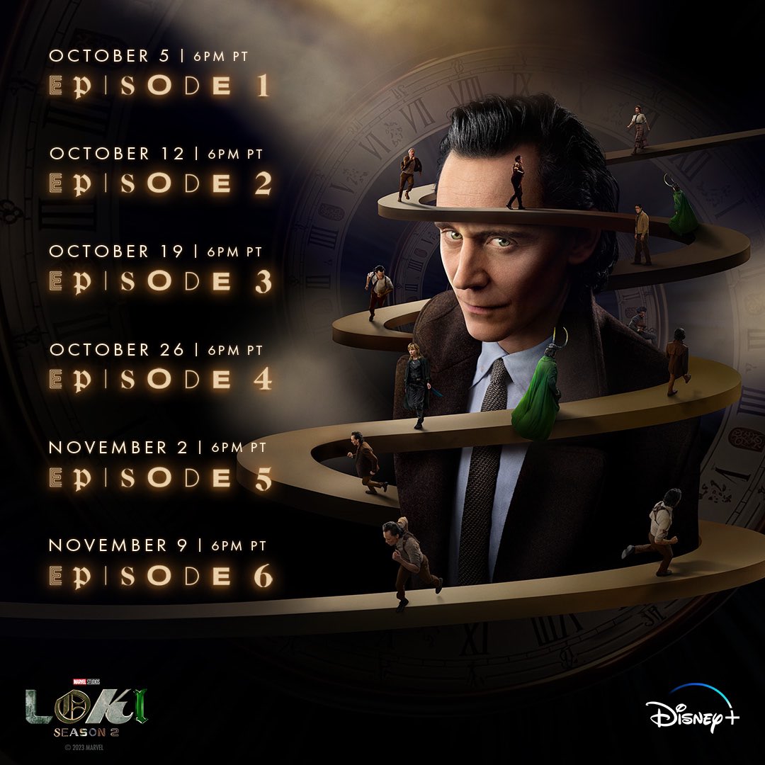 loki season 2 release schedule