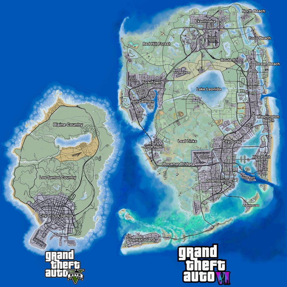 Inside the Buzz of GTA 6: Leaked Maps, New Characters, and What Fans Are Saying