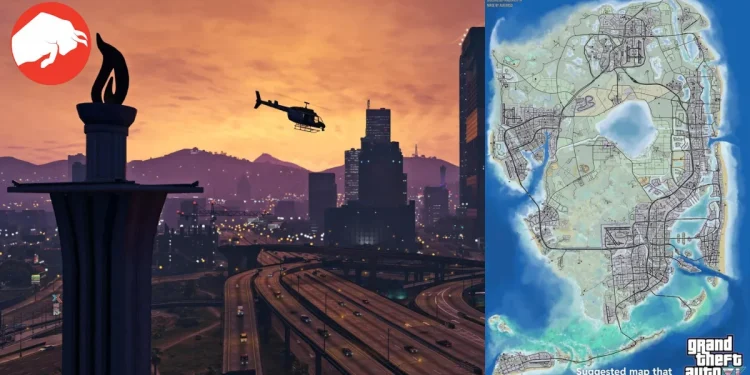 Breaking New Ground: Leaked GTA 6 Map Promises Biggest and Most Diverse World Yet in Gaming