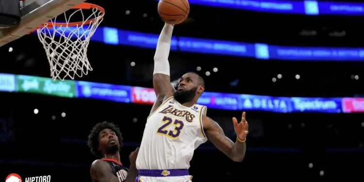 LeBron James Defies Injury with Stellar Game Lakers' Star Shines Against Odds 1