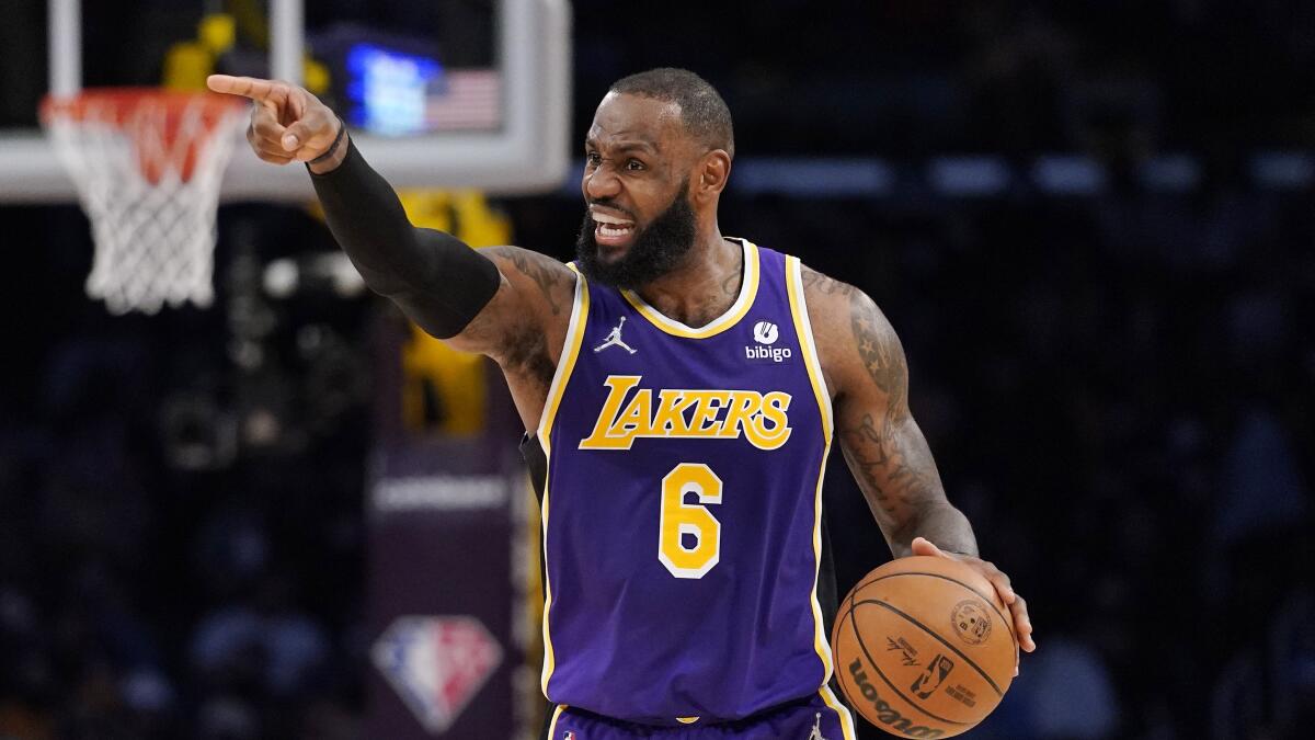 LeBron James Defies Injury with Stellar Game Lakers' Star Shines Against Odds