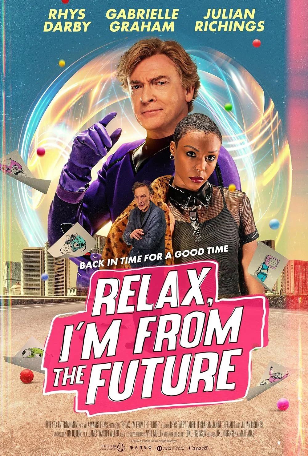 Rhys Darby's 'Relax, I'm from the Future': A Charming Yet Undercooked Sci-Fi Comedy