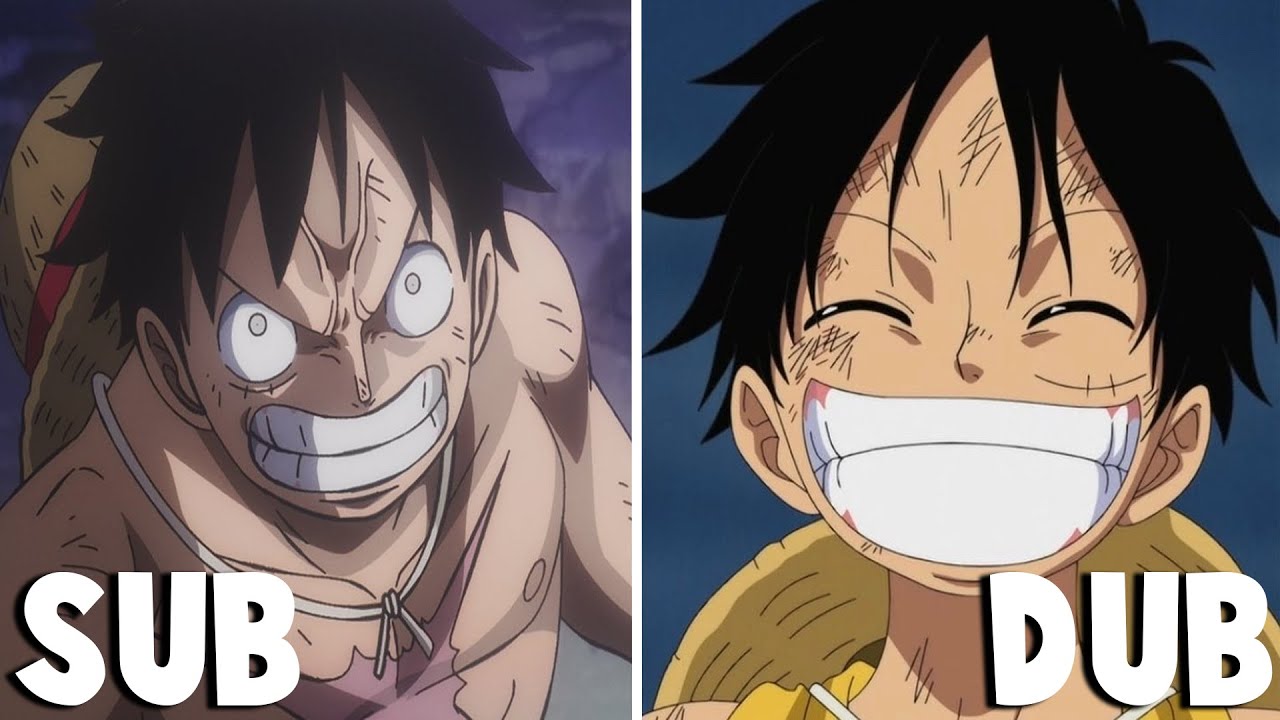 One Piece sub vs dub debate