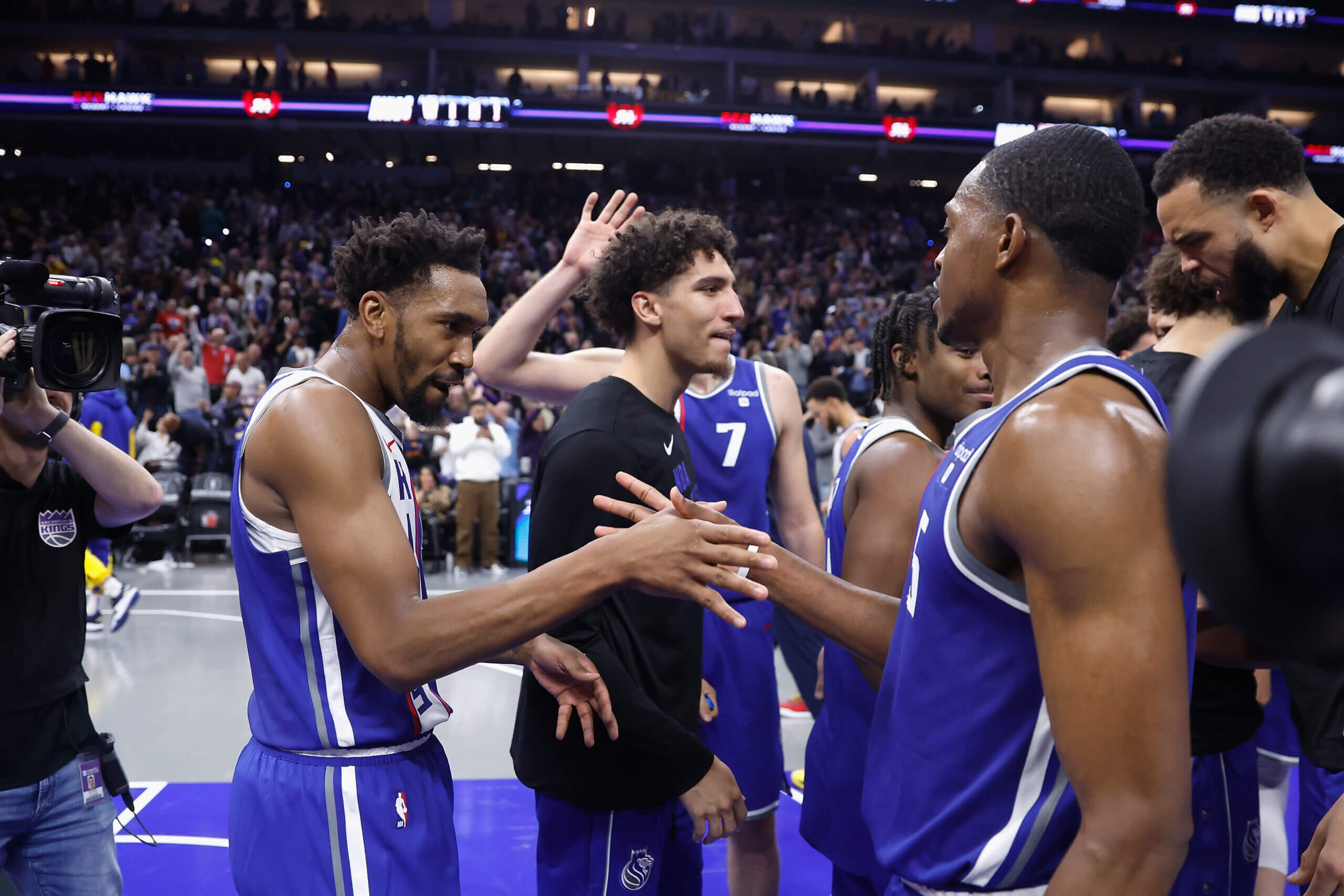 De'Aaron Fox and Malik Monk