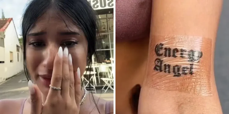 Influencer Tia Kabir Cries After Her Dream Tattoo Goes Horribly Wrong