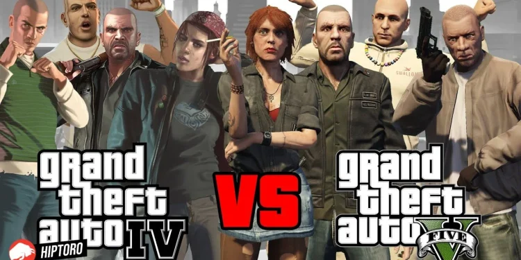 GTA 4 vs GTA 5: 5 Key Differences That Will Blow Your Mind