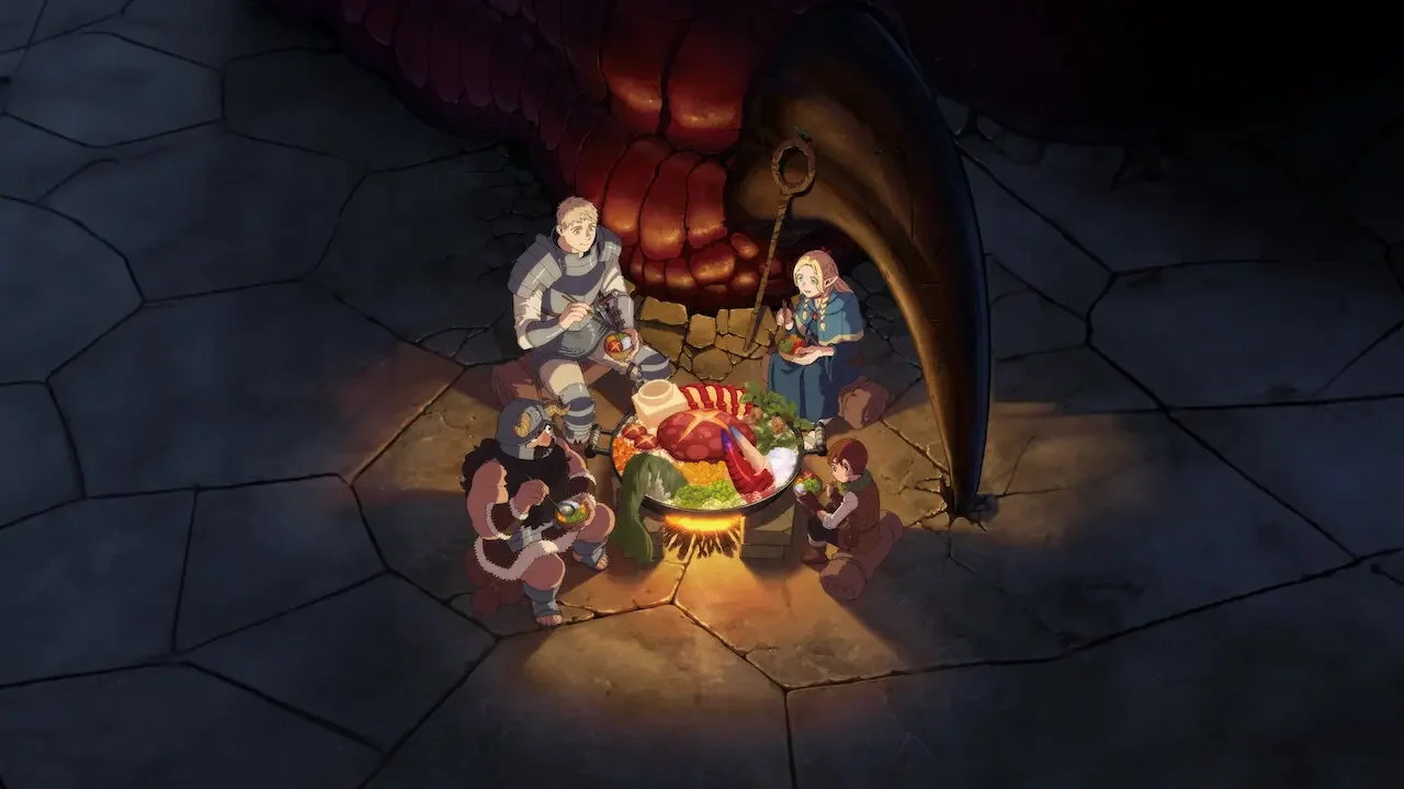 Delicious in Dungeon Season 1 on Netflix: A 2024 Anime Extravaganza Awaits Fans