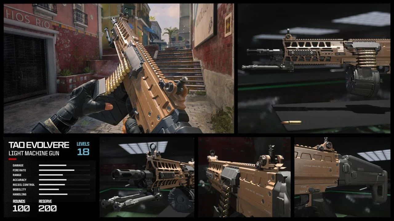 Unlocking the TAQ Evolvere LMG in CoD MW3 and Warzone