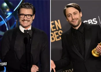 Emmy Night Buzz Pedro Pascal's Hilarious Censored Comment to Kieran Culkin Revealed (1)