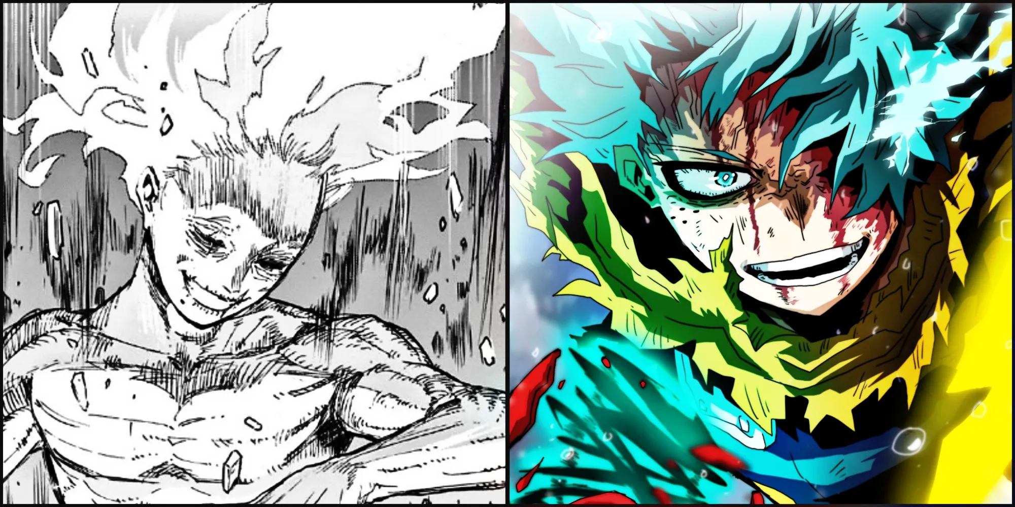 Exciting Showdown in My Hero Academia Chapter 412 Deku vs. Shigaraki's Epic Battle Heats Up