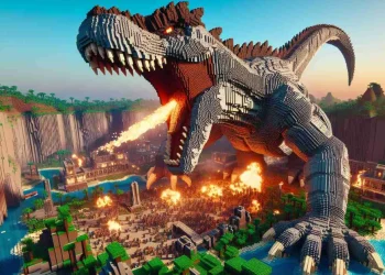 Minecraft's Thrilling New Challenge: Escape Godzilla in the Latest DLC Adventure